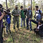 Group of Journalists Explore the Northern Plains of Cambodia